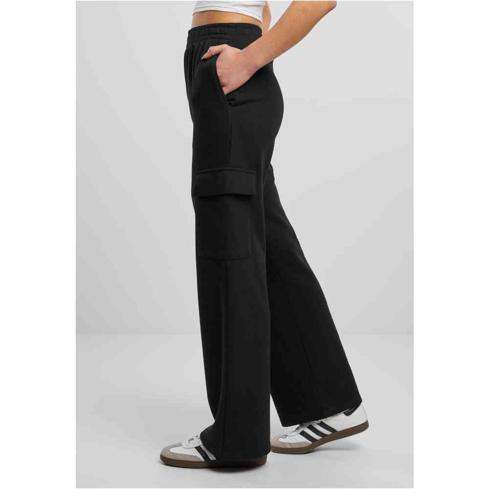 Urban Classics - Baggy Light Terry Dames joggingbroek - Zwart